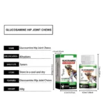 80 Tablets Nutritional Supplement Dog Joint Care Tablets for Mobility Support Nutritional Supplement for Pets - Image 6