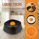 Rolling Ball Dog Lick Bowl Slow Feeder Non-Slip Interactive Licking Bowl for Liquid Wet Food Water Treats Pet Feeding Toy