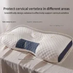 Knitted cotton pillow, cervical spine protection, sleep aid, sleep pillow core, adult special household dormitory student pillow - Image 5