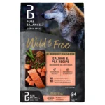 Wild Free Grain Free Salmon Pea Recipe Dry Dog Food 24 lbs