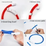 3 Modes Usb Dog Luminous Charge Collar Led Cat Dogs Collars Detachable Night Led Glow Dog Loss Prevention Collar Pet Accessories - Image 4