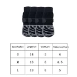 Outdoor Pet Dogs Breathable Socks Black Tie Anti-shedding Medium Large Dog Non-slip Socks Waterproof Dogs Shoes Pet Supplies - Image 8