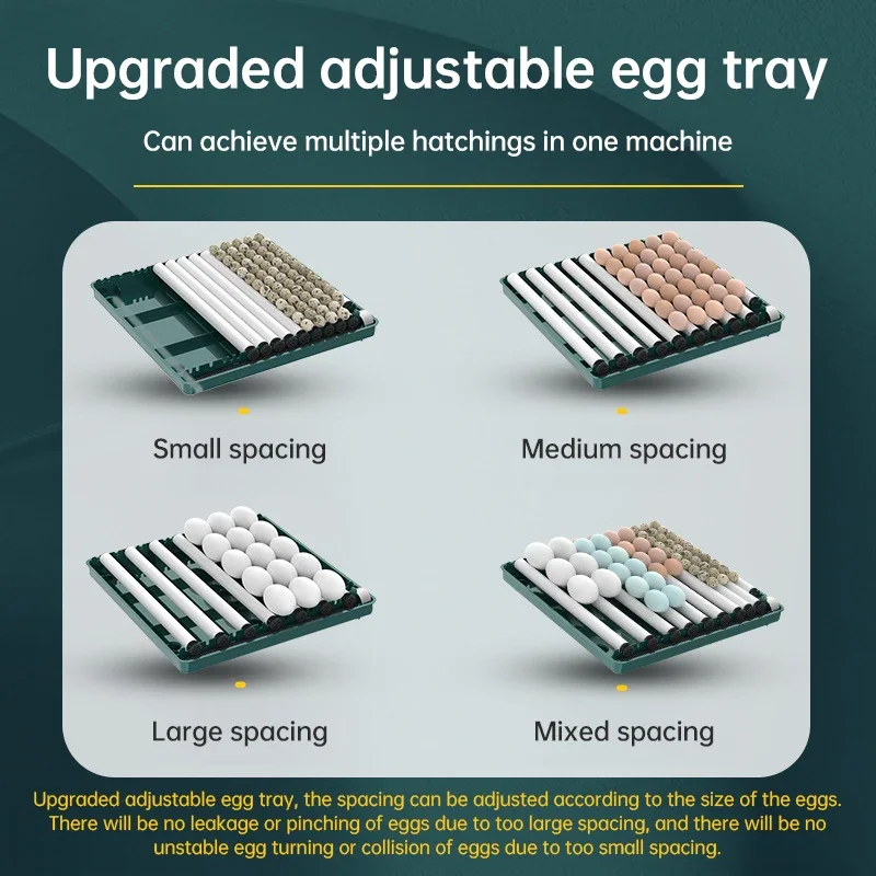 kf-S82598642ef3c47eba74f3e908bd25558h 6 Eggs Automatic Incubator with automatic water filling Hydrating Egg Flipping and Temperature Control for Bird,Quail,Geese Egg - Image 1
