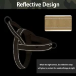 Explosion-Proof Tactical Harness Dog Traction Large Dog Collar Vest Style Golden Retriever Dog Walking Traction Vest - Image 7