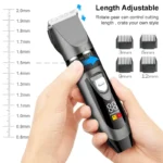 Dog Clipper Dog Hair Clippers Grooming (Pet/Cat/Dog/Rabbit) Haircut Trimmer Shaver Set PetsFader - Image 9