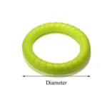 Bite Resistant Pet Chew Toys for Medium Large Dogs Interactive Big Dog Circle Pull Ring Greyhound Accessories Mascotas Supplies - Image 2