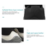 Dog Boots for Large Dogs Waterproof Medium-Sized Dogs Shoes Non-Slip Paw Protector Booties for Hot Pavement Winter Snowy Days - Image 3