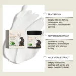 YEGBONG 100g Hypoallergenic Pet Skin Care Cream Soothing Relief Gentle Repair Formula for Dog and Cat with Sensitive Irritation - Image 2