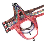 Nylon Dog Harness No Pull Dogs Harnesses Vest Durable Ethnic Pet Training Vests Adjustable For Small Medium Large Dogs Pitbull - Image 2