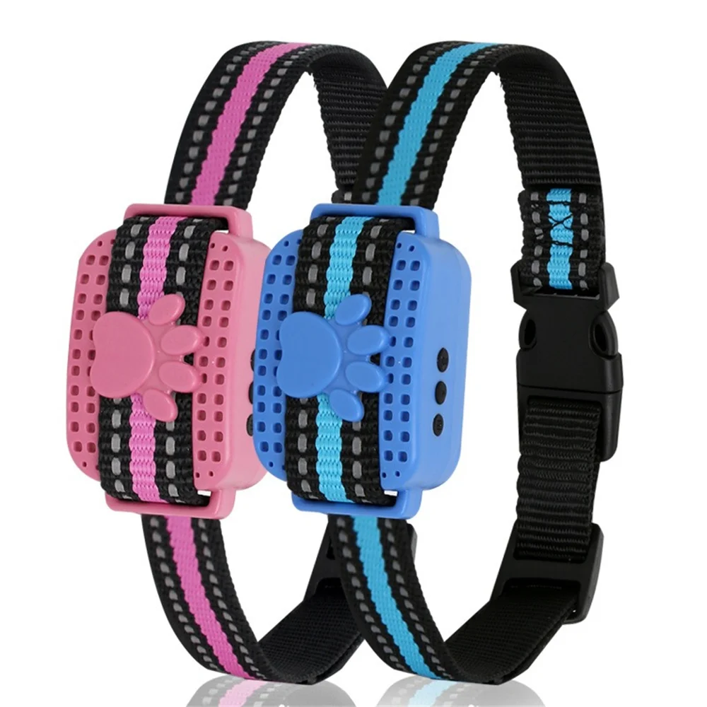 kf-S898d32bbace44f00aed4947b21d99db12 USB Electric Dogs Training Collar Ultrasonic Pet Dog Anti Barking Stop Barking Vibration Anti Bark Waterproof Collar Devices - Image 1