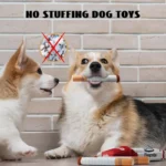 Giggling Interactive Plush Dog Toy Cigarette Design Squeaky Chew Toy Funny Pet Gift for Small Medium Dogs - Image 3