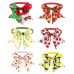 50pcs Summer Dog Neckties Fruit Style Adjustable Small Dog Puppy Bow Tie Collar Pets Grooming Pet Accessories for Small Dogs - Image 6