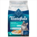 Tastefuls Adult Cat Dry Food, Multi-Protein Salmon and Ocean Fish Recipe, 5-lb. Bag