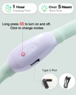 Lightweight USB Rechargeable Collar for Large Medium and Small Dogs, Glowing Dog Collar, 9 Flashing Modes, Soft Silicone Glowing - Image 2