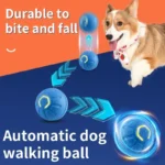 Smart Dog Toys Ball Electronic Interactive Pet Toy Moving Ball USB Automatic Moving Bouncing for Puppy Birthday gift Cat Product - Image 2