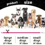 USB Rechargeable Fiber Optic Collar Pet Dog LED Light Collar Luminous Anti-Lost Dog Collar USB Rechargeable Dog Necklace Collar - Image 2