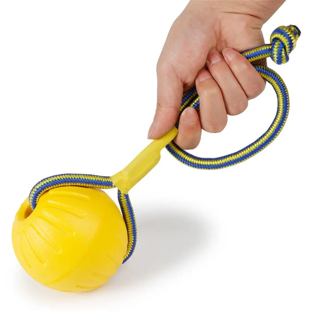 kf-S8daed4d6a9994a5d83c09b6b1851d2af5 7cm/9cm Indestructible Rubber Ball Pet Dog Training Chew Play Fetch Bite Toy Dog Toys For Dog Interactive - Image 1