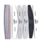 5/25Pcs/Lot Nail File Mix Color 80/100/150/180/240 Grit Professional Sandpaper Cuticle Remover Buffer Files Manicure Tool Set - Image 3