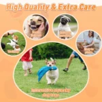20PCS Random Squeaky Dog Toys Cute Interactive Pets Toys Bulk for Small Medium Dogs Soft Plush Fruit Vegetables Animals Set - Image 6