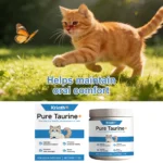 Cat Taurine Powder Pet Nutrition Supplement Support Cat Heart Health Visual Function Multivitamin Mineral Boost Body Defense