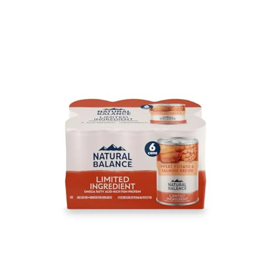 kf-S900984a615f94be2bdb49bdf46470a0cl Natural Balance Limited Ingredient Grain-Free Wet Canned Dog Food - Rich Animal Protein Source - Balanced Nutrition - Soy-Free, - Image 1