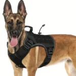 Adjustable No-Pull Tactical Dog Harness with Handle for Large Dogs - Reflective Vest for Labrador Retriever, Siberian H - Image 6
