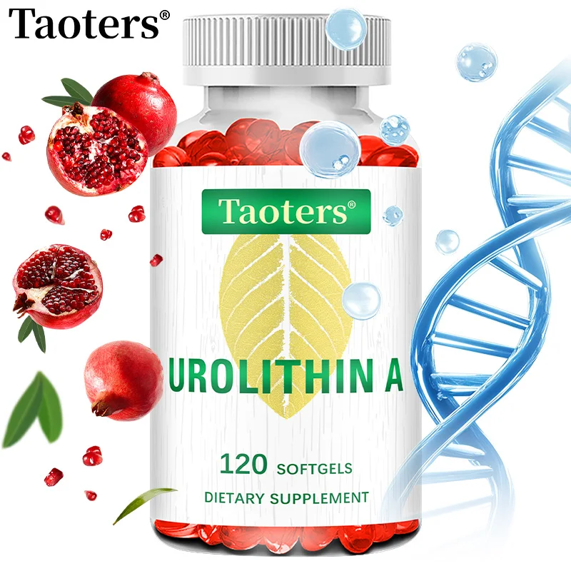 kf-S91551caaa94742ac93bfa768bd7813cdf Urolithin A Supplement 2000MG - for Healthy Aging, Antioxidants and Cellular Energy Support - 30/60/120 Softgels, NON-GMO - Image 1