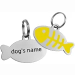 Engraving Dog Id Name Tag Personalized Pet Dog Cat Address Tags Stainless Steel Puppy Kitten Name Collar Pendant Dog Accessories - Image 5