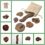 6Pcs Turd Mischief Tricky Fool's Holiday Gadget Squish Funny Realistic Shit Gift Prank Fake Poop - Image 5