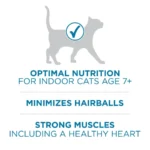 Plus, Indoor Advantage, Senior Dry Cat Food, Chicken, 7 lb Bag - Image 4