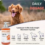 200ml Salmon Fish Oil for Pets, 21 Omega Fatty Acids, Natural Nutritional Supplement for Dogs and Cats - Image 2