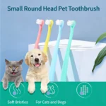 3 Pcs Pet Toothbrush Soft-bristled Toothbrush Designed For Easy Cleaning Teeth Of Cats & Dogs Suitable Small To Large Dogs, cats - Image 4