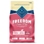 Grain-Free Dry Dog Food for Small Breeds with Chicken and Potatoes 4 lb Bag