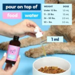 30ml Liquid Collagen for Dogs Skin Coat Supplement Premium Grass-fed Collagen for Dogs Biotin Vitamin C Hyaluronic Acid - Image 4