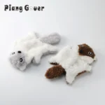 Cat Toy Plush Small Squirrel Pet Toy Interaction Kitty Toy Squeak Pet Supplies - Image 3