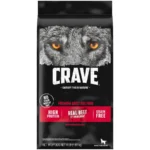 Grain Free Adult Dry Dog Food With Protein From Beef, 4 Lb. Bag