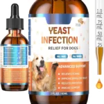 60ml Natural Yeast Relief Supplements for Dogs Itch Relief Dog Ear Discomfort Care Allergy Inflammation Relief for Pet Health