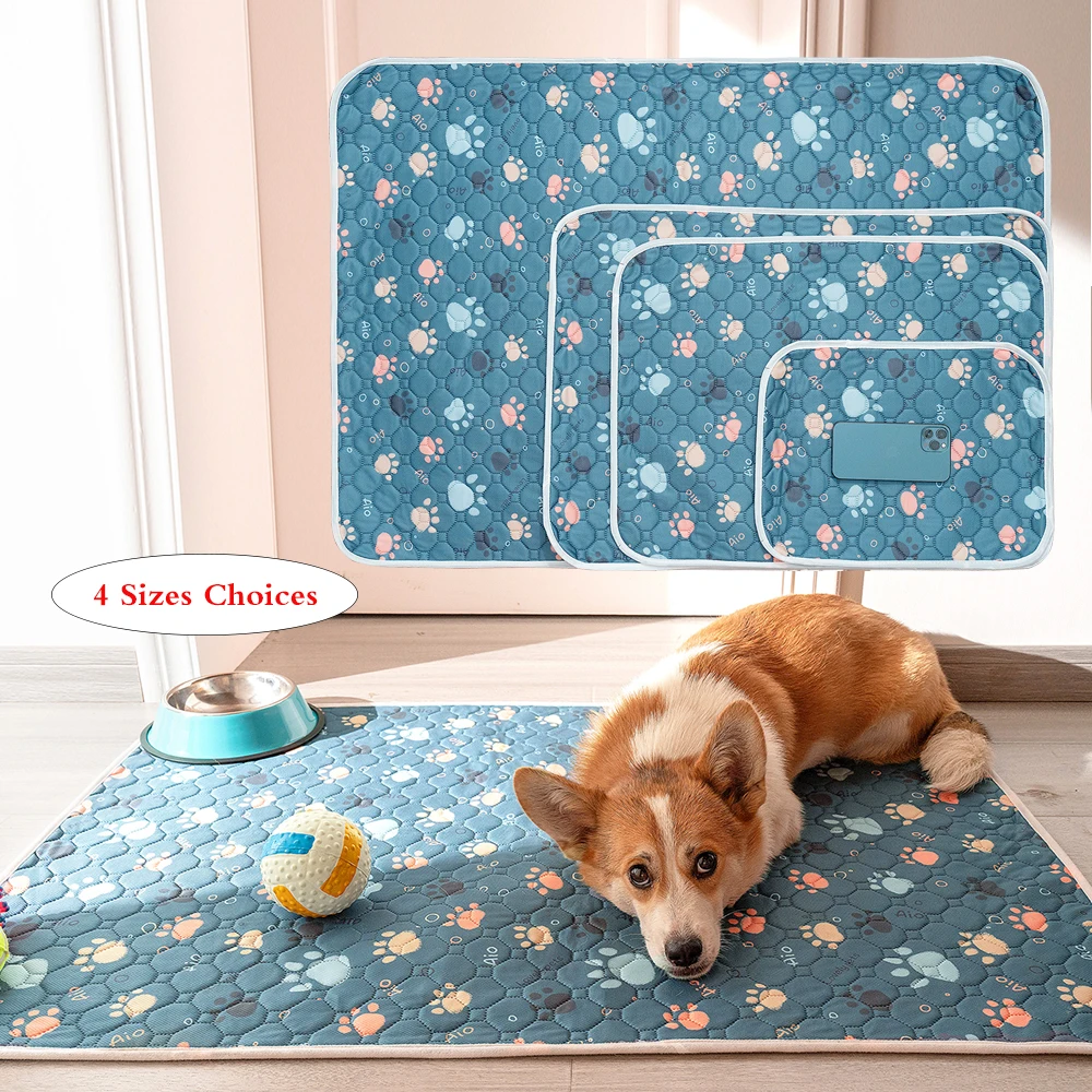 kf-S9b331eadb7144271900d5cf7271425cao Reusable Dog Pee Pad Blanket Absorbent Diaper Washable Training Pad Pet Bed Urine Mat Anti Slip Design Pads Pet Supplies - Image 1