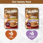 Lickable Treat Gravy Wet Cat Treat Pack, Food Topper, Hydrating, Grain-Free, No Fillers, By-Products, Added Preservatives, Pouc - Image 6