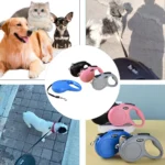 Pet Dog Leash for Small Medium Dogs Cats Walking Automatic Retractable Extending Puppy Solid Roulette Chihuahua Bulldog Supplies - Image 6