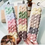 10/20Pcs Dot Pet Grooming Hair Clips Dog Cat Bows Hairpin Pet Girls Barrette for Small Dogs Supplies Pet Hair Grooming Acce