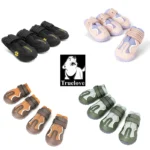 Truelove Waterproof Winter Dog Boots for Large Dogs-Warm,Reflective&Anti-Slip Outdoor Shoes-Clearance Sale-TLS396