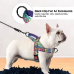 Nylon Dog Harness No Pull Dogs Harnesses Vest Durable Ethnic Pet Training Vests Adjustable For Small Medium Large Dogs Pitbull - Image 4