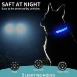 For Apple Airtag GPS Finder Led Dog Collar WaterProof Light USB Chargeable Luminous collar Pet For Apple Air Tag Tracker Case - Image 2