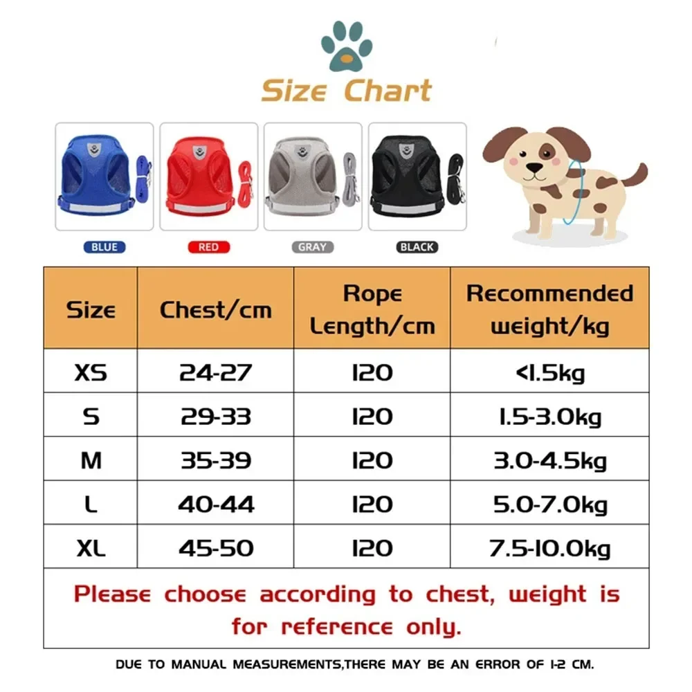 Cat Harness Lead Leash Set