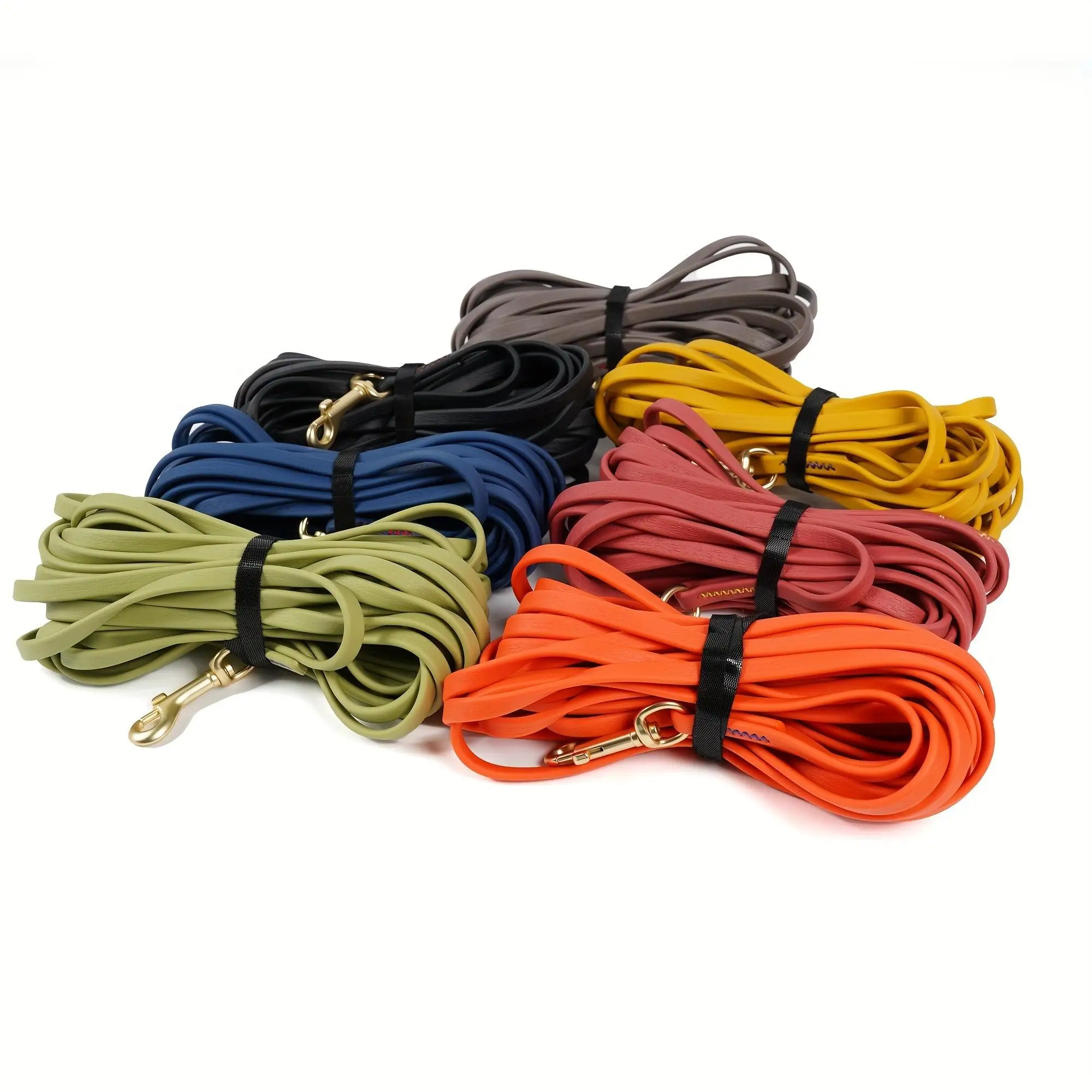 kf-Sa14ec7e239b04fa59eef3d745ae8db4cA Dog Leash 5ft, 10ft, 20ft, 30ft PVC Recall Waterproof Dog Leash Beach Swimming Training Dogs Lead for Pet, Medium and Large Dogs - Image 1