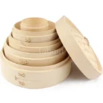 Bamboo Steamer Fish Rice Vegetable Snack Basket Set Kitchen Cooking Tools Cage or Cage Cover Cooking cookware cooking - Image 7