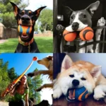 Dog Toy Ball Dog Fetch Ball Toy Tough Pet Ball Puppy Chew Toy Solid Elastic Jumping Ball Pet Accessories For Large Medium Small - Image 4