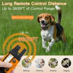 3300Ft Electric Dog Training Collar Remote Control Waterproof Pet BehaviorFor 5-120lbs Puppy With Shock Vibration - Image 8