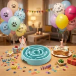 Slow Feeder Dog Bowl - Non-Slip Interactive Maze Bowl for Dogs & Cats, Prevents Bloat & Choking, Healthy Eating Design - Image 6